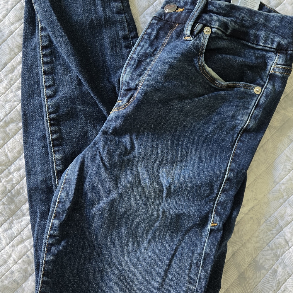 Good American Indigo Blue Jeans. Like NEW